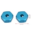 thumbnail image 3 of RC Accessory, 7mm To 12mm Metal Wheel Hex Hub Drive Adapter For WLtoys Model Car, Wheel Hex Adapter, 3 of 8