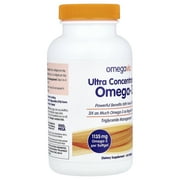 Omegavia Ultra Concentrated Omega-3 Softgels, 1105 mg, 60 ct