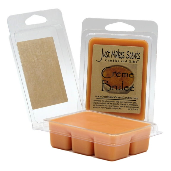 Crème Brulee 2-Pack Soy Wax Melts -Just Makes Scents Candles & Gifts