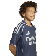 adidas Real Madrid Away Kids' Soccer Jersey 25/26 (S, Legend Ink)