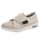 thumbnail image 4 of zapatos para caminar para hombre y mujer, zapatos cálidos de gamuza para personas mayores, pies anchos seniles, zapatos hinchados, zapatos suaves y cómodos para diabéticos, 4 of 5