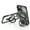 black, variant on SHANLIDA Transparent Magnetic Wireless Charging Phone Case for iPhone 15 with Stand Lens Protector Phone Cover Black