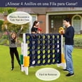 thumbnail image 3 of Juego de Conecta 4 Gigante Costway para Niños y Adultos Interior Exterior 120 x 42 x 104 cm, 3 of 10