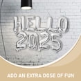 thumbnail image 4 of SEWACC 1 Set Decorative Balloons Silver Aluminum Film Number Balloon for Graduation Celebrations, 4 of 8