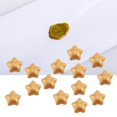 thumbnail image 2 of 100 Piezas de Perlas de Cera de Sellado Pentagrama de Cinco Puntas de Cuentas de Cera de Estrella para Sello de Sello Retro y Tarjeta de Invitación de Sobres (Oro) Unbranded JY18010-02, 2 of 7