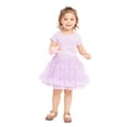 thumbnail image 2 of The Little Mermaid Ariel Toddler Girls Graphic Tutu Dress with Short Sleeves, Sizes 12M-5T, 2 of 8