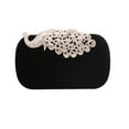 thumbnail image 1 of Minnieouse Colección de bolsos prácticos y elegantes - Discover Companion Lightweight Bolsas de mensajero y de hombro negro pavo real blanco, 1 of 6