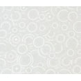 thumbnail image 2 of SheetWorld Fitted 100% Cotton Percale Square Play Yard Sheet Fits Joovy 38 x 38, Grey Multi Circles, 2 of 5