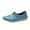 Blue, variant on Woman Shoes Almond Toe Comfortable Synthetic Hollow Printed Flat Casual Loafers Lightweight Shoes 42(9.5-10)