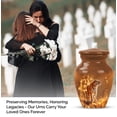 thumbnail image 4 of Tiger Urns For Human Ashes Adult Man, Decorative Urn For Ash Adult Male - Large 10 Inch, Orange Funeral Cremation Urn For Ashes For Women - 3 Inch Small Set Of 4, 4 of 7