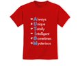 thumbnail image 1 of Tstars Boys Unisex Autism Shirt Always Unique Autism Awareness Autistic Spectrum Awareness Acceptance Autistic Support Shirts for Boys Youth Kids T Shirt, 1 of 5