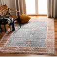thumbnail image 2 of SAFAVIEH Kenitra Xzavier Geometric Polyester Area Rug, Blue/Red, 9' x 12', 2 of 8