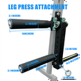 Power Rack Leg Attachment KORIKAHM Power Rack Mounted Leg Extension and Curl Machine, 220lbs ...