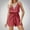 Watermelon Red, variant on Bzhegqhd Women’s Casual Fashion Print Short Jumpsuit