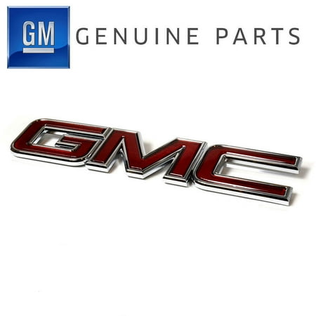 - GM OEM GMC Rear Hatch Emblem 2007-2016 Acadia Sierra & Yukon 22759917