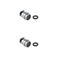 thumbnail image 4 of Monstrate Adaptador extensor de grifo de latón, boquilla de filtro de grifo de aireador de 360 ​​grados, herramientas de cocina de malla de 24 mm 2piezas, 4 of 6