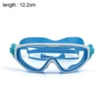 thumbnail image 2 of Kids Goggles Kids Swimming，Wide Vision Goggles With Ear Plugs-Blue, 2 of 5