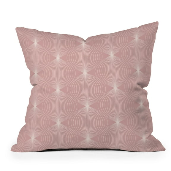 Society6 Colour Poems Geometric Orb Pattern 18" x 18" Decorative Throw Pillow