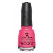 China Glaze Nail Polish, Shocking Pink, 0.5 oz