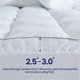 thumbnail image 4 of Funda de colchón SLEEP ZONE Twin XL de algodón para dormitorio universitario, 4 of 7