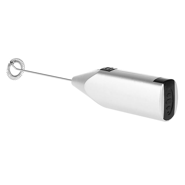 Espumador De Leche De Acero Inoxidable De Mano Batidora De Espuma Espresso Cappucino Latte Maker Batidor De Huevos Con Pilas matsuzay HA014565-00