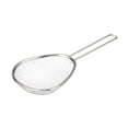 thumbnail image 2 of Colador de malla de acero inoxidable, colador de alimentos, forma ovalada práctica, de malla gruesa para fideos, aceite, vegetales, alimentos, 2 of 8