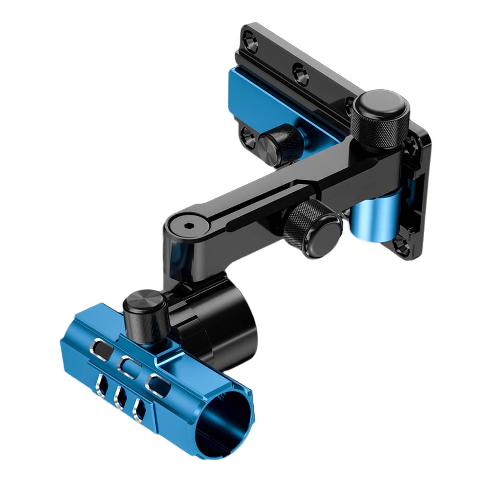 Rod Holder Attachments Foldable Rotatable Turret Shape Mount for