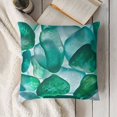 SHANXI Throw Pillow Covers Colorful Green Design Square Pillowcase for