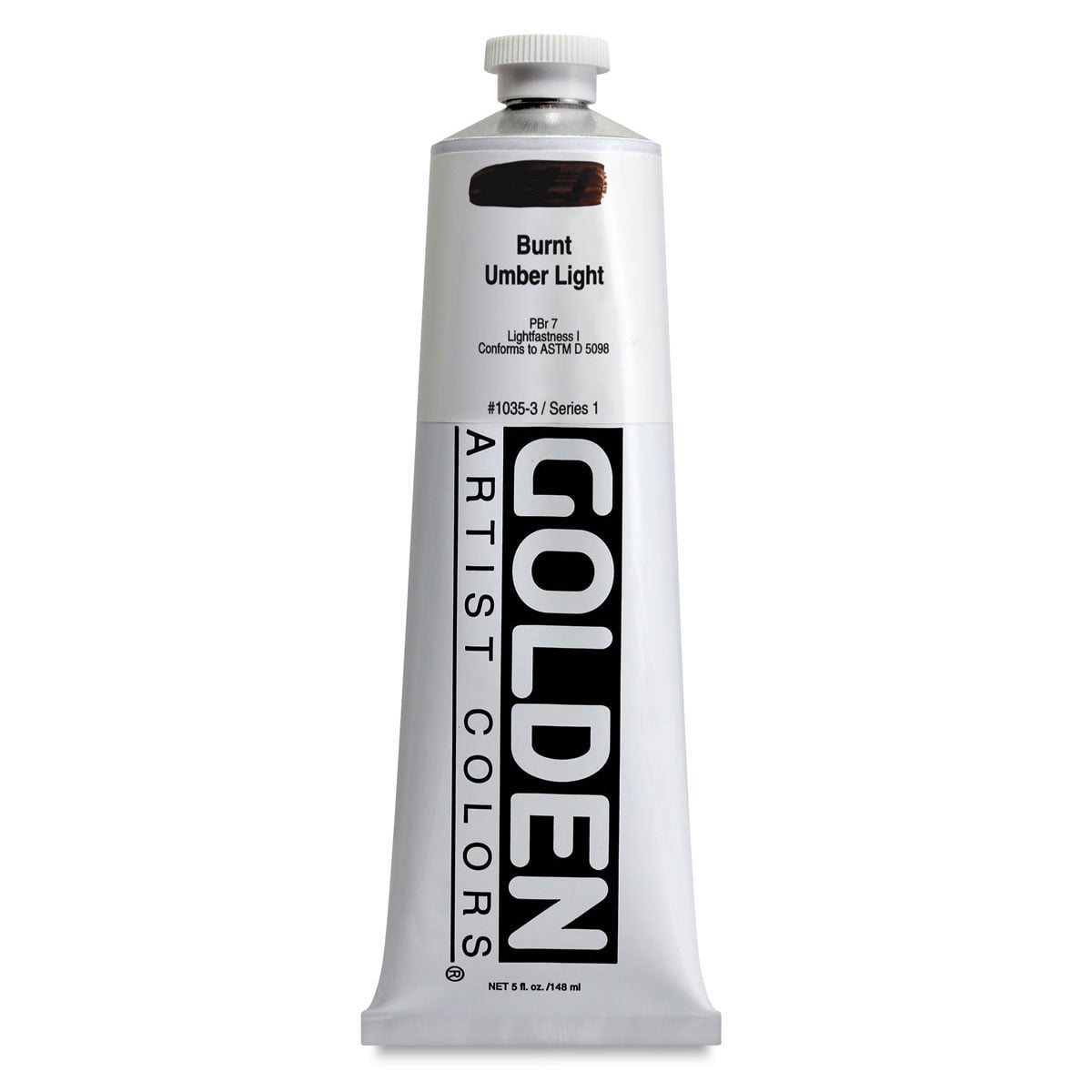 Golden - Heavy Body Acrylic - Burnt Umber Light, 5 oz