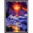 thumbnail image 1 of Diy Diamond Painting,Cross Stitch Full Diamond Embroidery Wall Decoration Diamond Mosaic Pattern Rhinestones Needlework, 1 of 6