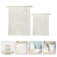 thumbnail image 2 of 2pcs Bolsas de almacenamiento con cordón ecológico Bolsos de harina de almacenamiento de hogares ecológicos, 2 of 6