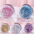 thumbnail image 5 of Magnifying Compact Cosmetic Mirror-deweisn Elegant Compact Pocket Makeup Mirror  Handheld Travel Folding Makeup Mirror, 5 of 5