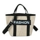 thumbnail image 1 of Sywqhk Bolso Bandolera De Paja Mujer Beach Hit Color Letters Crossbody Bolso (Negro) Sywqhk Para estrenar, 1 of 9