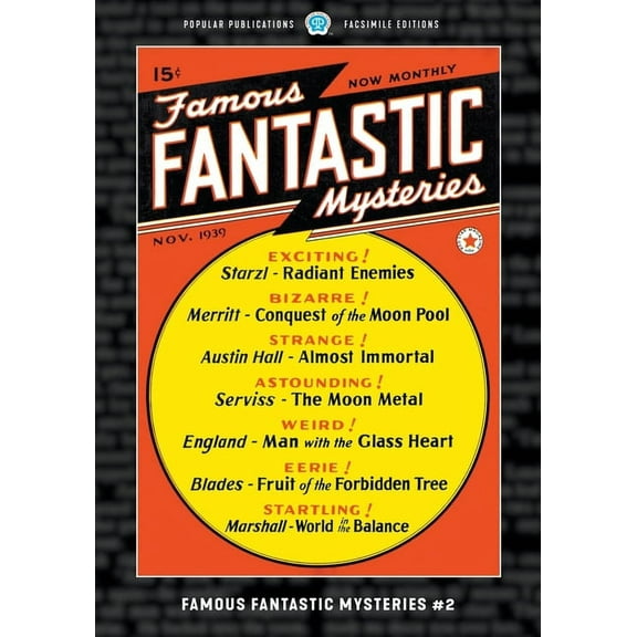 Famous Fantastic Mysteries: Famous Fantastic Mysteries #2: Facsimile Edition (Paperback)