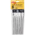 thumbnail image 1 of Tin Handle Brushes-6/Pkg, 1 of 3