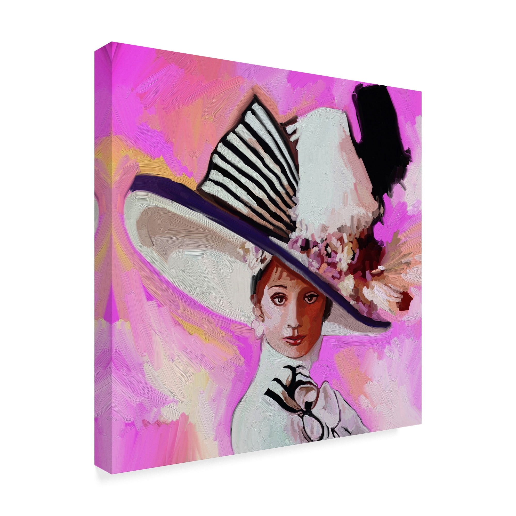 Trademark Fine Art 'Audrey Hepburn My Fair Lady' Canvas Art by Howie Green