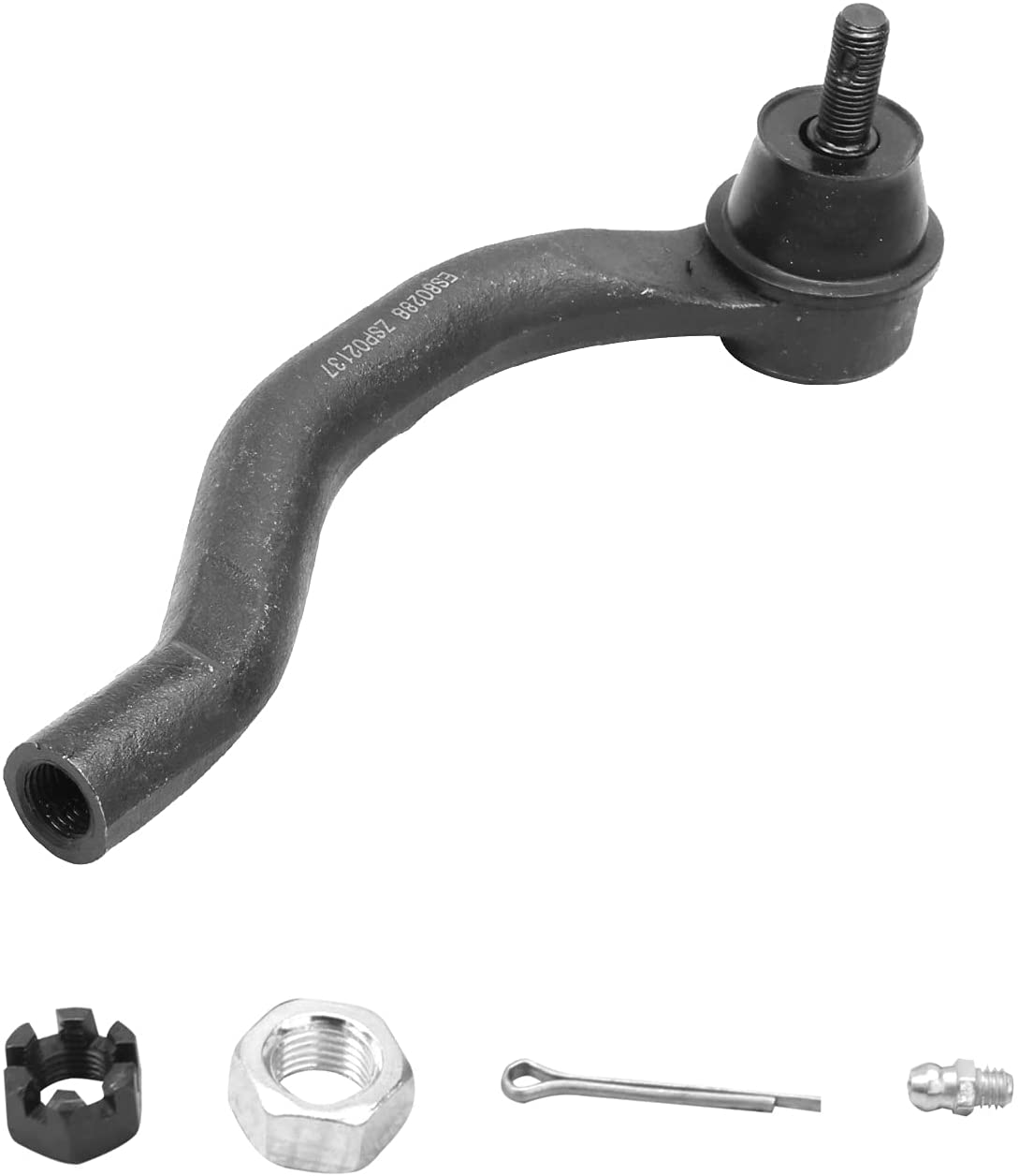 Detroit Axle - Front Tie Rods for 2003-2007 Honda Accord, 2004-2008 TSX, 4 Inner and Outer Tie Rod End Links 2005 2006 Replacement