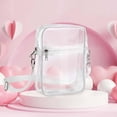 thumbnail image 4 of Milaget PVC Clear Cross Body Purse Bag, Detachable Metal Hooks Clear Bag Clear Purse Bag, 4 of 7