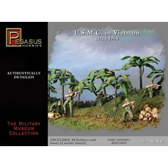 Pegasus Hobbies 7401 1:72 USMC IN IETNAM 1965