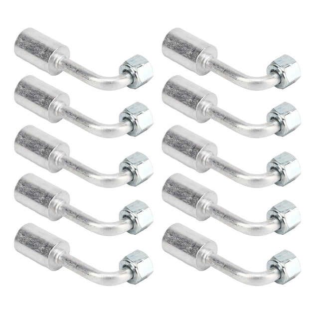 Aire Acondicionado de 90 Grados Beadlock, 3/8 Pulgadas de Alta Resistencia 10 PCS AC SUPLICER PRUEBA DE IMACTO PARA AUTOMÓVIL