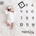 thumbnail image 3 of SUNSIOM Baby Photography Background Cloth MonthMilestone Blanket Decorations, 3 of 8