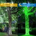 thumbnail image 2 of JMEXSUSS 2 Pack 200 LED Solar Halloween Lights, 75.5ft Green Solar Lights Outdoor Waterproof, 8 Lighting Modes Solar String Lights for Patio, Garden, Tree, Christmas, Halloween Decorations, 2 of 6