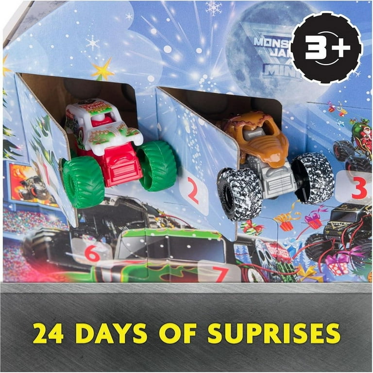 MONSTER JAM MINI アドベントカレンダー Monster Jam Mini Advent Calendar, 24 Surprises, Holiday