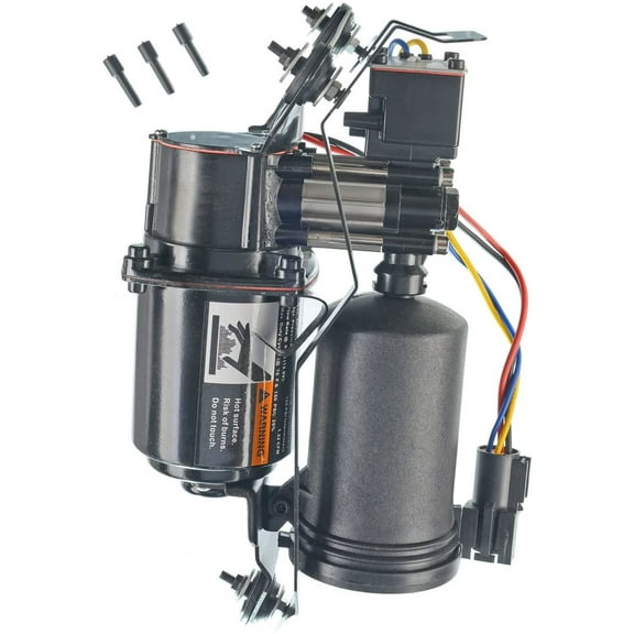 A-Premium Air Ride Suspension Compressor Replacement for Lincoln Town Car 1998-2002 with Air Dryer