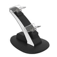 thumbnail image 1 of Controlador de juego Cargador Dock Dual Slot GamePad Pantalla de visualización compatible para PS5, 1 of 6