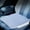Light Blue, variant on Car Seat Cushion, Harpi Comfort Memory Foam Car Cushions for Driving, Car Seat Cushion Universal Four Season Sloping Height Seat Cushion 6cm