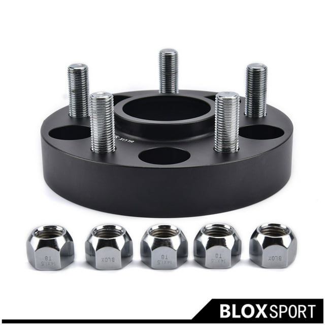 2 x Entretoise de Roue Forgée 6061T6 de 25 mm pour Jeep Wagoneer (5x114,3 Cb71,6) + Clou 10 Pcs