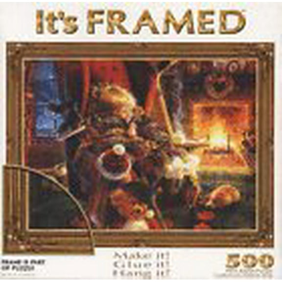 Its Framed 500 Piece Puzzle Christmas Eve