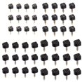 thumbnail image 1 of 24 Pares de Tapones para Tacones Altos, Tacos, Puntas de Repuesto, Suministros para Reparación de Yuyangstore Placas de tacón alto para mujeres, 1 of 8