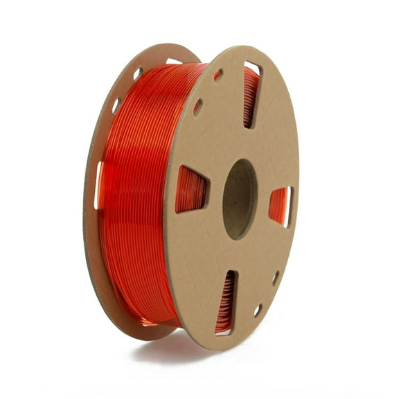 Translucent Red PETG Filament 1.75mm